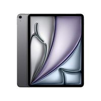 Apple - 13-inch iPad Air M2 chip Built for Apple Intelligence Wi-Fi + Cellular 128GB - Space Gray... - Back View