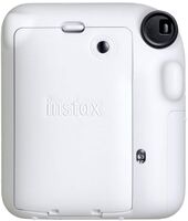 Fujifilm - instax mini 12 Instant Film Camera - Clay White - Back View