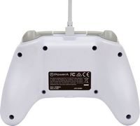 PowerA - Wired Controller for Xbox Series X|S - White - Back View