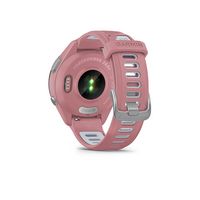 Garmin - Forerunner 265S GPS Smartwatch 42 mm Fiber-reinforced polymer - Black/Light Pink - Back View