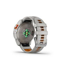 Garmin - fenix 7 Pro Sapphire Solar GPS Smartwatch 47 mm Fiber-reinforced polymer - Titanium - Back View