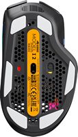 Glorious - Model I 2 Ultra Lightweight Wireless Optical Gaming Mouse with 9 Programmable Buttons ... - Back View