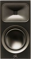 MartinLogan - Motion Foundation B2 2-Way Bookshelf Speaker with 6.5” Midbass Driver (Each) - Black - Back View