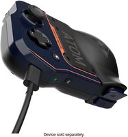 Turtle Beach - Atom iOS Game Controller for Apple Phones - Cobalt Blue - Back View
