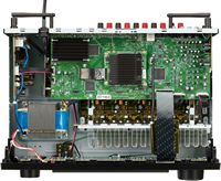 Denon - AVR-S670H (75W X 5) 5.2-Ch. with HEOS 8K Ultra HD and HDR Compatible AV Home Theater Rece... - Back View