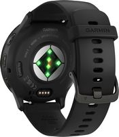 Garmin - Venu 3 GPS Smartwatch 45 mm Fiber-reinforced polymer - Stainless Steel and Black - Back View