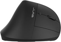 JLab - JBuds Ergonomic Wireless Mouse - Wireless - Black - Back View