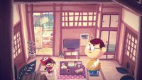 Mineko's Night Market - PlayStation 5 - Back View