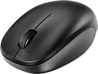 Insignia™ - Bluetooth 3-Button Mouse - Wireless - Black - Back View