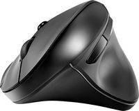 Insignia™ - Bluetooth 6-Button Ergonomic Mouse - Wireless - Black - Back View