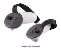 Meta Quest Active Straps — Works with Meta Quest 3/3S — Works with Touch Plus Controllers - Gray - Back View