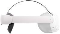 Meta Quest Elite Strap — Works with Meta Quest 3/3S — Premium Comfort and Weight Distribution - Gray - Back View