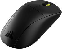 CORSAIR - M75 AIR WIRELESS Ultra-Lightweight Optical Gaming Ambidextrous Mouse - Wireless - Black - Back View