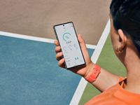 Fitbit - Charge 6 Advanced Fitness & Health Tracker - Coral - (2023) - Back View