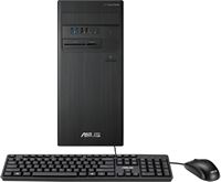 ASUS - ExpertCenter D500 Desktop - Intel i5-13400 - 8 GB Memory - 512 GB SSD - Black - Back View