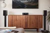 Denon - CEOL-RCD-N12 65W 2-Ch. Bluetooth Capable with HEOS Stereo Receiver with Alexa - Black - Back View