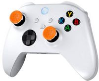 KontrolFreek - Sports Omni Thumbsticks, Xbox - Orange/White - Back View