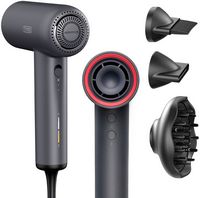 TYMO - AirHype Lite High Speed Ionic Hair Dryer - Gray - Back View