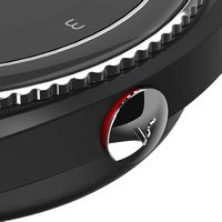 VoiceCaddie - T9 GPS Watch with Green Undulation and Slope - Black - Back View