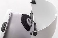 Whisker - Litter-Robot 4 Carbon Filters - 6 Pack - Back View