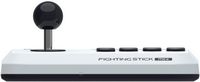 Hori - Fighting Stick Mini for PlayStation 5 - White - Back View