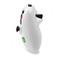 Hyperkin - Duke - Wired Controller for Xbox Series X/S/Xbox One/Windows 10 - White - Back View