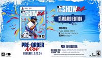 MLB The Show 24 - PlayStation 5 - Back View