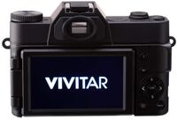 Vivitar - VECXX101 4K Digital Camera - Black - Back View