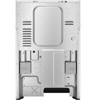 GE - 30 in. Wide 5 Elements 5.3 Cu. Ft. Freestanding Electric Convection Range with Steam Cleanin... - Back View