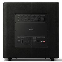 KEF - KUBE 10 MIE Subwoofer (Each) - Black - Back View