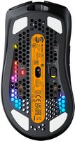 Glorious - Model D 2 Wireless Optical RGB Gaming Mouse with 6 Programmable Buttons - Wireless - M... - Back View