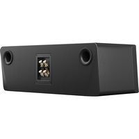 SVS - Ultra Evolution Center 3-Way Speaker (Each) - Black Oak Veneer - Back View