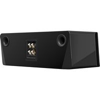 SVS - Ultra Evolution Center 3-Way Speaker (Each) - Piano Gloss Black - Back View