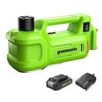 Greenworks - 24V Cordless Premium Car 5 Piece Combo Kit with 2.0Ah and 4.0Ah Batteries & (2) Char... - Back View