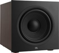 JBL - Stage 220P 12-Inch Powered Subwoofer - Espresso - Back View