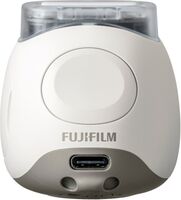 Fujifilm - instax Pal Digital Camera - Milky White - Back View