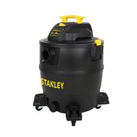 Stanley - 16 Gallon 6HP Pro Poly Series Wet/Dry Vacuum - black - Back View