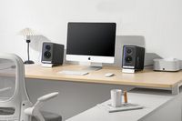Edifier - QR65 5.3 Bluetooth Multimedia Speaker System with 65W GaN Charging, Lighting Effects, a... - Back View