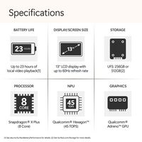 Microsoft - Surface Laptop - Copilot+ PC - 13