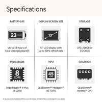 Microsoft - Surface Laptop - Copilot+ PC - 13