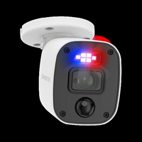 Swann - SwannForce 4K Security Camera System, 8x Bullet Analog CCTV Cameras, Microphone and Siren... - Back View