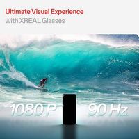 XREAL - BEAM PRO AR Glasses Spatial Computing Companion w/ Dual 50MP 3D Cameras, 8GB RAM & 256GB ... - Back View