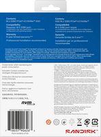 SanDisk - WD Blue SN5100 2TB Internal SSD PCIe Gen 4 x4 NVMe for laptops and desktops' - Back View