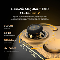 GameSir - G7 Pro 8k Wireless Controller for PC, Mag-Res TMR Sticks, Hall Effect Triggers, 8000Hz ... - Back View