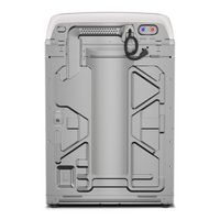 Maytag - 5.2 Cu. Ft. Smart Top Load Washer with Extra Power - White - Back View