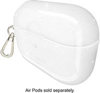 kate spade new york - Protective Case for Apple Airpods 4th Generation - That Sparkle Silver - Back View