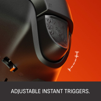 SCUF - VALOR Wired TMR Performance Controller for Xbox Series X|S, Xbox One and PC - Black - Back View