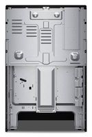 Whirlpool - 5.3 Cu. Ft. Electric Range with Air Cooking Technology - Black - Back View