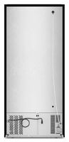 Whirlpool - 28 in. Wide 14.3 cu. ft. Top Freezer Refrigerator with Total Coverage Cooling - Black - Back View