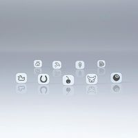 Ledger - Nano Gen 5 Badges pack of 3 - set 3 - Back View